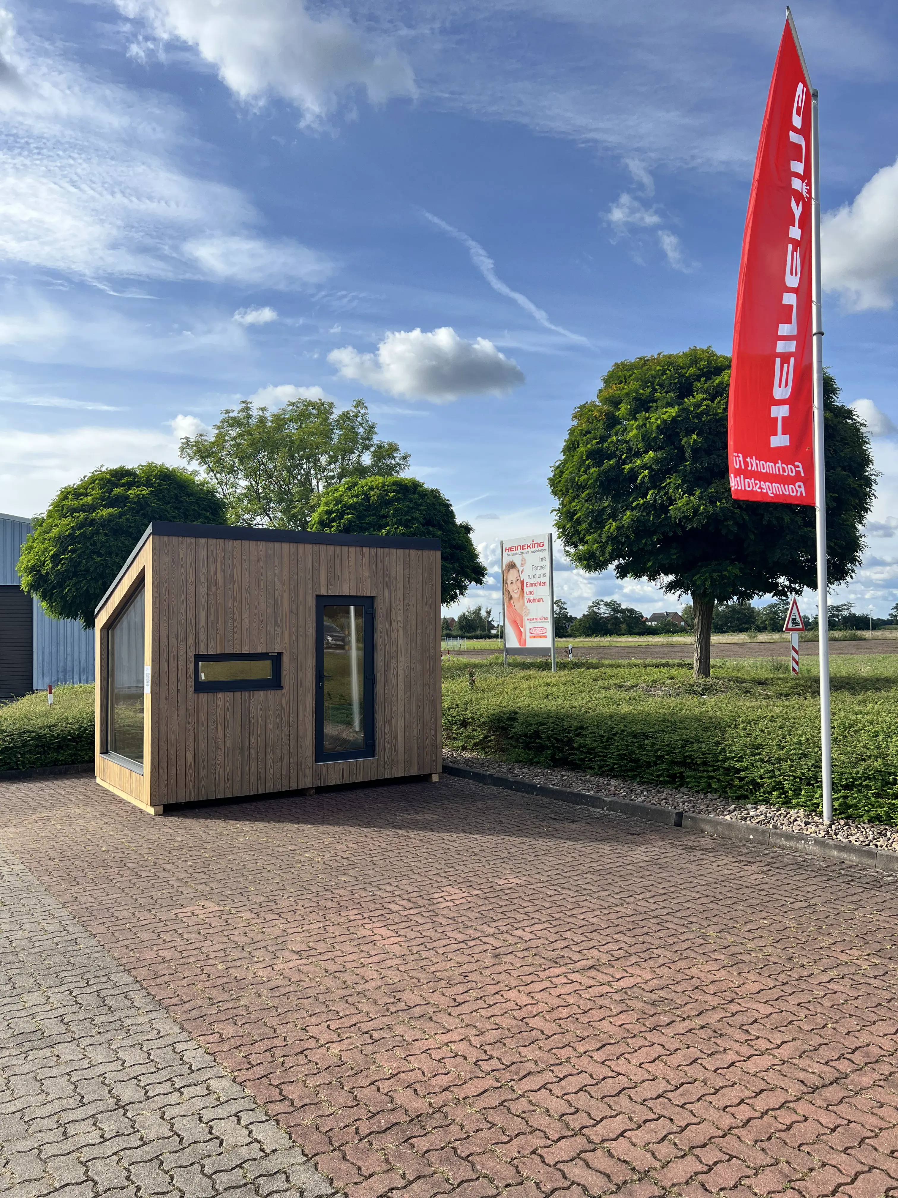 Tiny House - Mini-maison modulaire - Conteneur d'habitation - Abri de jardin - Modèle Cube, 6,72 m²